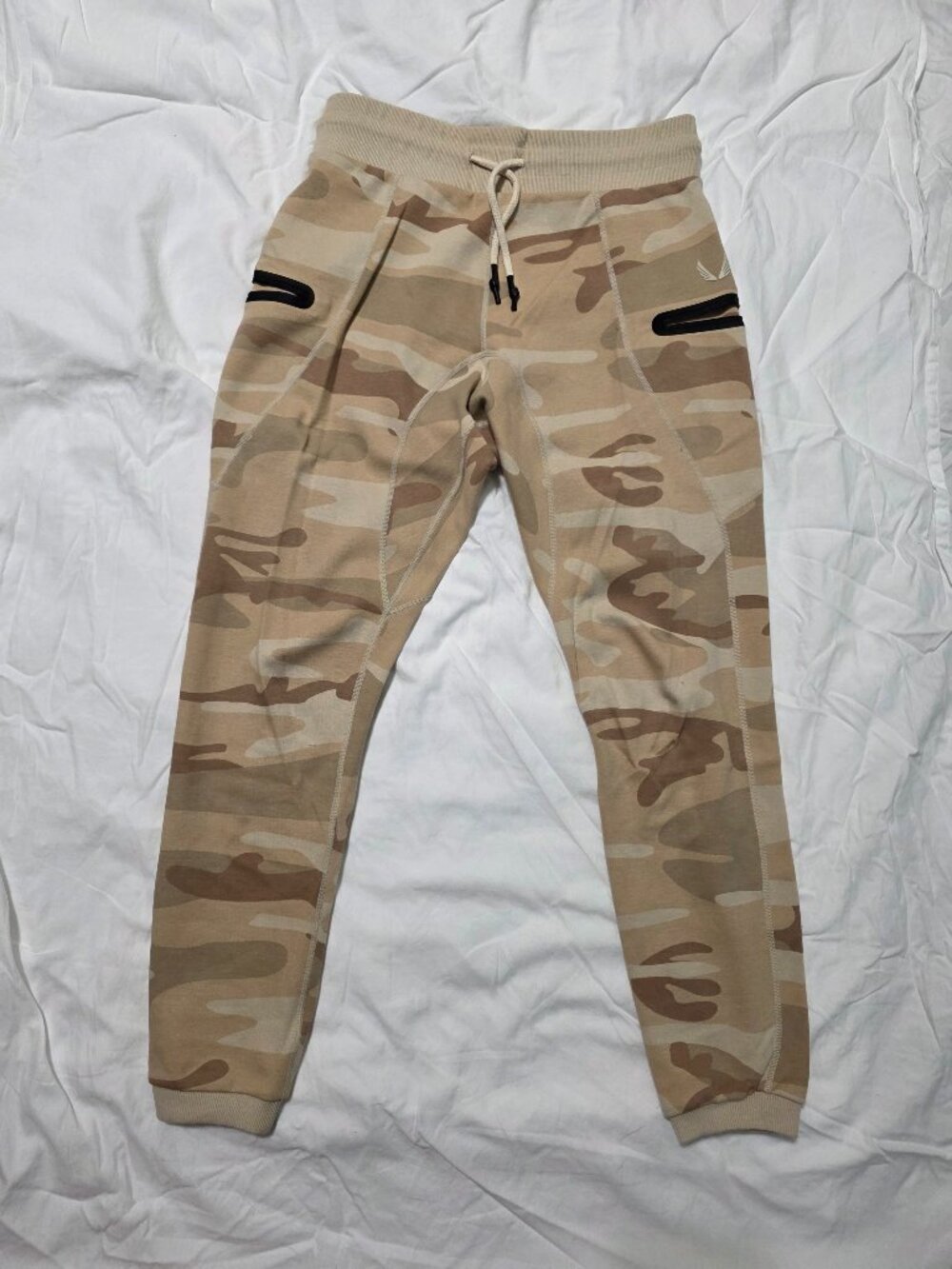 ASRV Tan Camo Jogger Pants